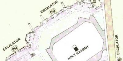 Carte de la Kaaba sharif