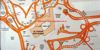 Carte de misfalah Makkah carte